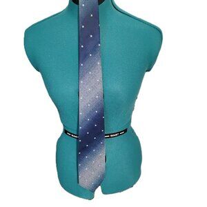 Wemlon Wembley Vintage Navy Polka Dot Tie